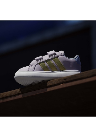Adidas Frozen Elsa Grand Court 3.0 Çocuk Pembe Sneaker Ayakkabı Jq4356 Pembe