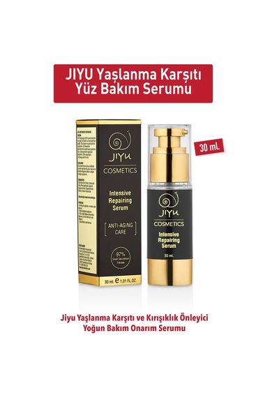 Jiyu ve   Salyangoz Özütlü Cilt Bakım Serumu 30 ML