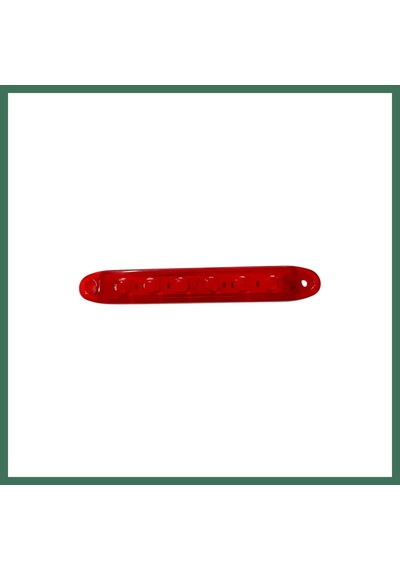 En-cag Kırmızı Parmak Led Dorse Lamba 6 Ledli 13.5 Cm 12-24v Bss Standart