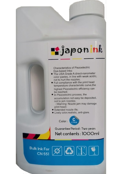 Epson Uyumlu 1Lt Mavi Mürekkep