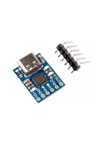 Cp2102 Usb To Rs232 Ttl Uart Çevirici Modül Type C Usb Seri Port Haberleşme Mcu Uydu Alıcı Dvd Gsm
