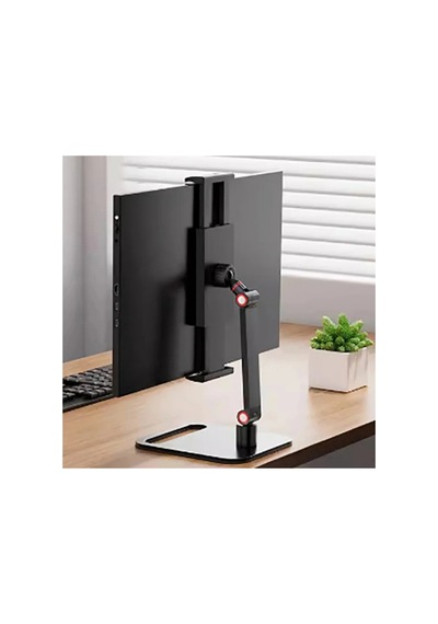 Monitör Tablet iPad Uyumlu Telefon Tutucu 12-16 İnç Universal Metal 360 Derece Döner Stand