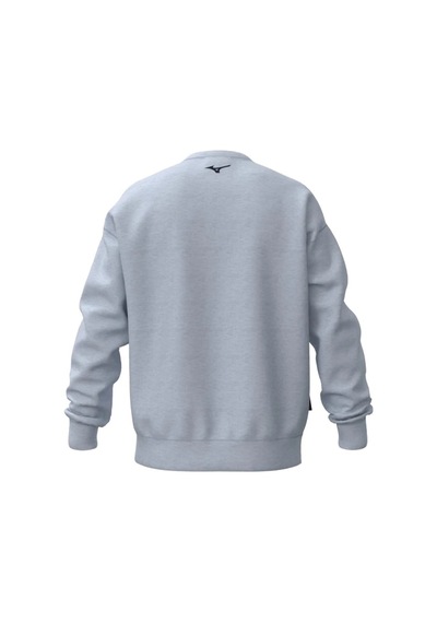 Mizuno Athletic Crew Neck Erkek Sweatshirt Gri Çok Renkli