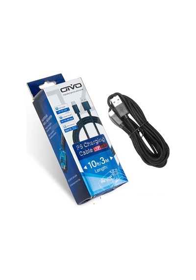 Cbtx Oıvo Iv-p5229 Sony Uyumlu Ps5 Oyun Denetleyicisi Usb İçin Type-c Şarj Kablosu Örgülü Kablosu