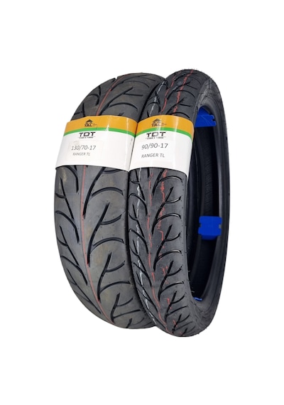 130/70-17 Ve 90/90-17 Tubeless - Dubleks Ranger Lastik Takımı