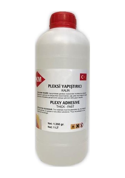 Kalın Kloroform Pleksi Yapıştırıcısı 1 Lt