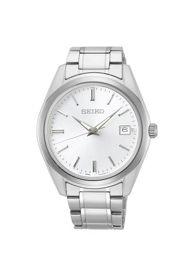 Seiko Sur307p Quartz 40 Mm Gri Safir Cam Erkek Kol Saati Gri