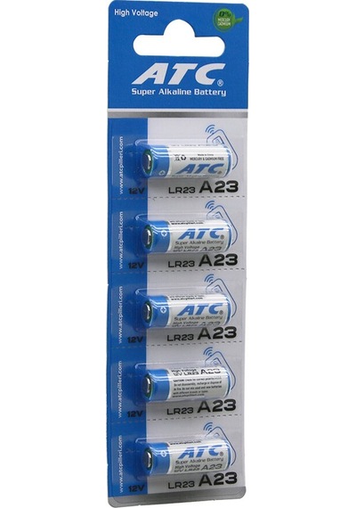 Atc Super Alkaline Battery A23 - 23a Lr23 Araç - Oto Kumanda Pili 12v 5li Kart 2