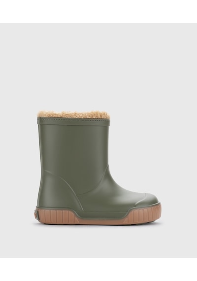 İgor Igor W10360-042 Pau Borreguito Unisex Çocuk Yağmur Çizmesi Haki