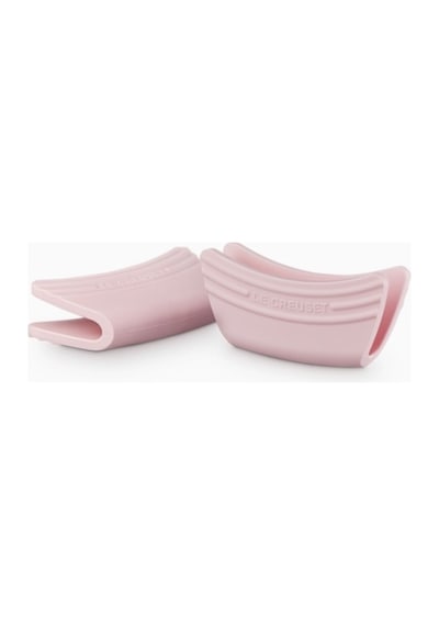 Le Creuset Silikon Tencere Sap Koruyucu Seti, Isıya Dayanıklı Mutfak Ekipmanları Açık Pembe 11