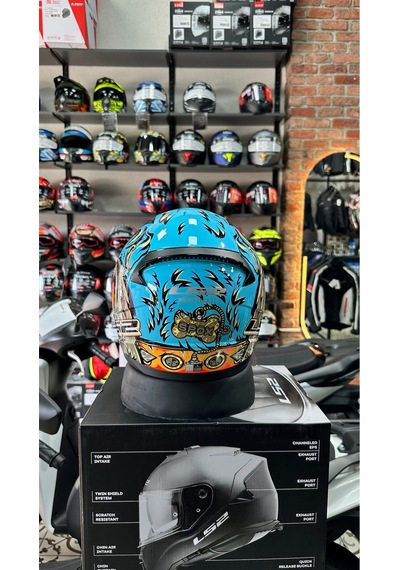 Rapıd 2 Neo Mavi-mor Kask Mavi Mor