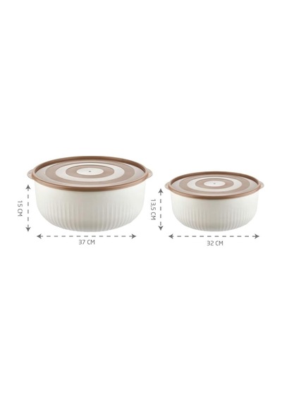 Vip Ahmet Hamur Leğeni 11,5 Lt+8 Lt Kumsal
