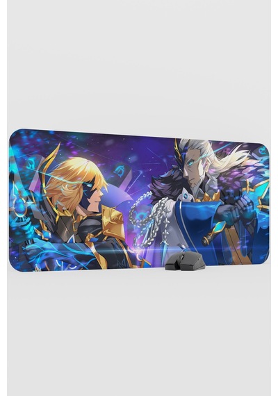 Dainsleif Genshin Impact Anime Oyuncu V3 - 90x40 Xxl Gaming Mouse Pad Fare Altlığı