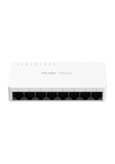 Reyee Rg-es08f 8 Portlu, 10/100 Fast Ethernet,tak Çalıştır Switch, Plastik Kasa