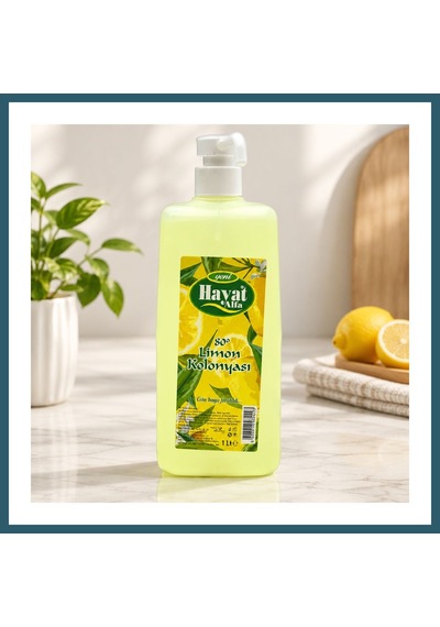 Bezos Limon Kolonya Pompa Sprey 1 Lt Ob