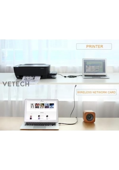 Vetech Usb Uzatma Kablosu Yazıcı/usb Bellek/kablo Uzatıcı 1.5 Metre
