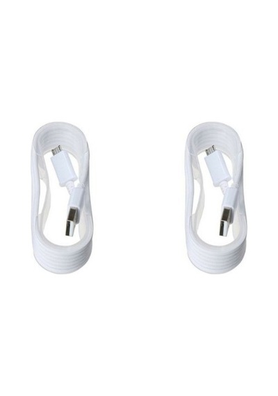 Pdateknoloji Micro Usb Data Ve Şarj Kablosu 2 Adet 1,5 M Beyaz