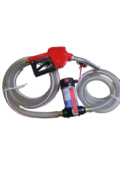 24 Volt Mazot Aktarma Pompası&5 Metre Telli Hortum&otomatik Akary