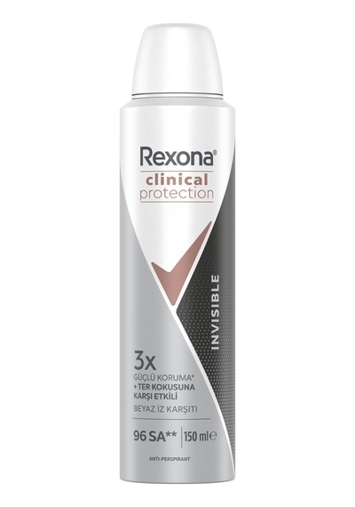 Rexona Kadın Clinical Protection Invisible Spray Deodorant 150 Ml - 7 Adet Tarı