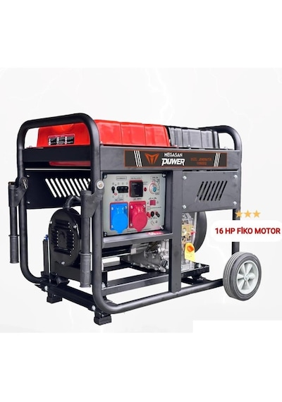 Megasan Power MPJ-11000EQ 11 Kva Marşlı Dizel Trifaze Jeneratör
