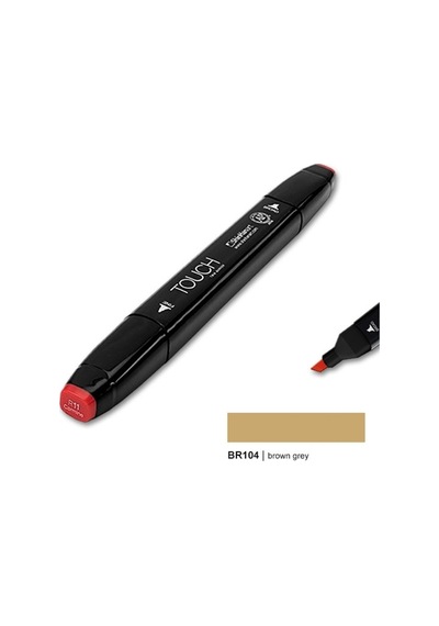 Touch Twın  Marker Br104 Brown Grey