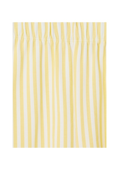 Lcw Young Sarı Baskılı Kadın Şortlu Pijama Takımı