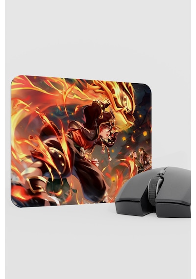 Gaming Genshin Impact Anime Gacha V1 - 22x18 Gaming Mouse Pad Fare Altlığı