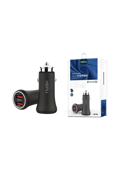 Hepu Hp-779 Araç Çakmaklık Şarjı 18 Watt Çift Çıkış