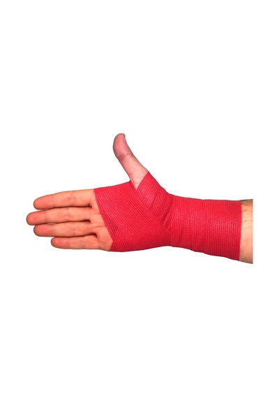 Zeroban Bandaj 5 CM x 4.5 M Kırmızı