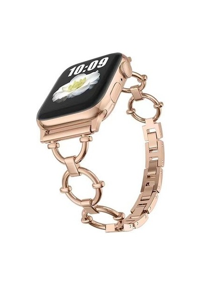 Apple Watch Uyumlu 38mm Krd-56 Metal Kordon - Siyah