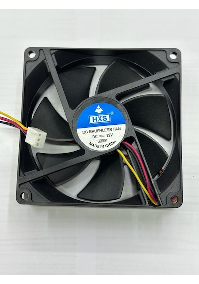 12 volt 9 cm 3 pinli fan 9x9x2.5 cm 3 pin kasa fanı 9 cm 3 pin fan
