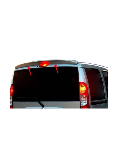 Fiat Doblo 2006-2010 Spoiler-fiber-astarlı-boyasız