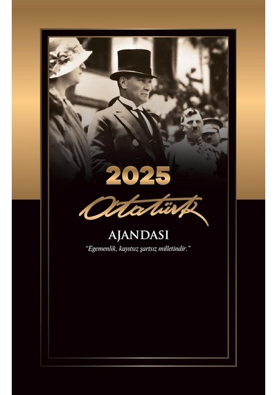 2025 Atatürk Ajandası - Asalet Çok Renkli