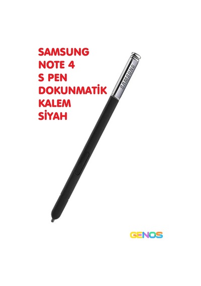 Samsung Galaxy Uyumlu Note 4 Kalem S Pen Stylus Dokunmatik Kalemi Siyah