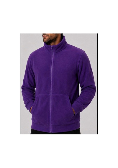 Givoria Erkek Polar Hırka Kışlık Fermuarlı Çeket Tüy Toplamaz Rüzgar Geçirmez Polar Kazak Sweat Mor Mor Givoria Erkek Polar Hırka Kışlık Fermuarlı Çeket Tüy Toplamaz Rüzgar Geçirmez Polar Kazak Sweat Mor Mor