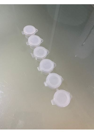 4 Ml 6'Lı Plastik Boş Boya Kutusu 50 Adet 300 Göz