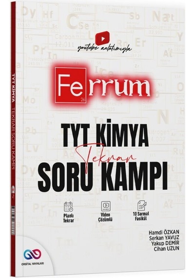 Orbital Yayınları Tyt Kimya Ferrum Tekrar Soru Kampı