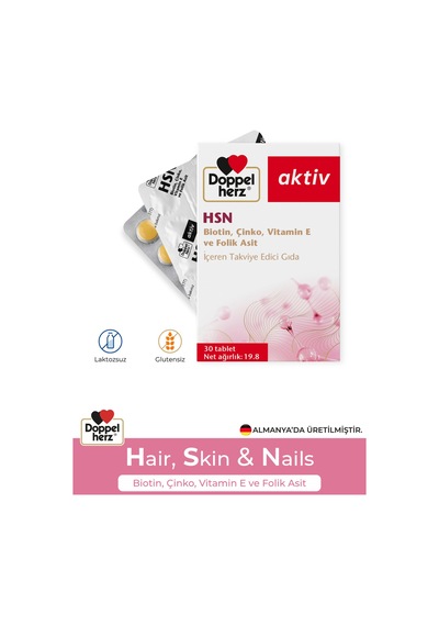 Doppelherz Akitv Hsn Hair,skin,nail 30 Tablet