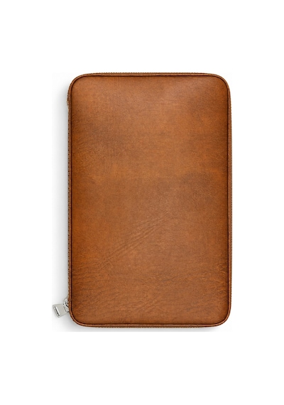 Firebird Kahverengi Deri Puro Taşıma Çantası & Seyahat Humidoru Trm5028