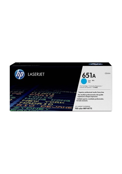 Hp Ce341a 651a Mavi  Toner