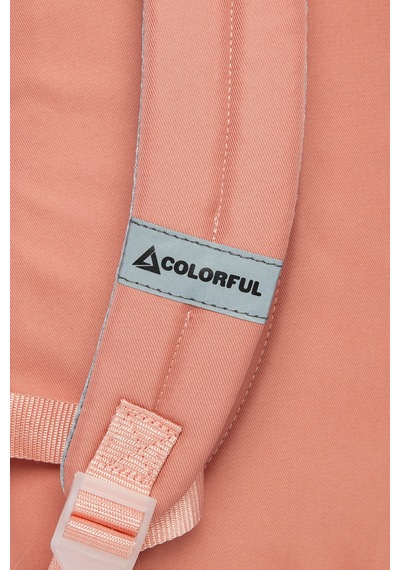 Colorful Fred Sırt Çantası Pudra Pembe - Laptop Bölmeli Okul Çantası İlkokul - Ortaokul - Lise Pudra Pembe