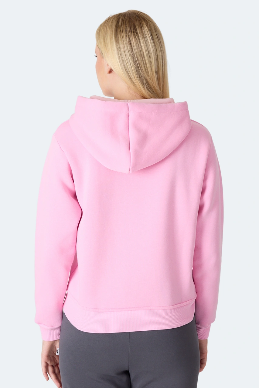 Slazenger Mısty I Kadın Gül Sweatshirt Gül
