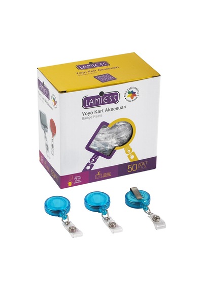 Lamiess Lms 351 Yuvarlak Yoyo Turkuaz 50'Li