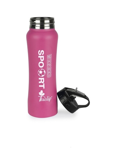 Matara 700 Ml Paslanmaz Çelik Suluk Paslanmaz Spor Model Pembe Pembe