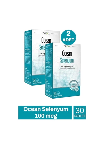 Ocean Selenyum 100 Mcg 30 Tablet 2 Adet