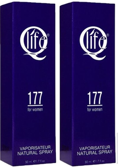Q Life No:177 Kadın Parfüm EDC 50 ML x 2
