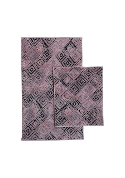 Welsoft Vintage Bambo Klozet Takimi 2 Pcs pudra