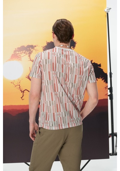 LOFT Regular Fit Erkek Tshirt K.kol Lf2031910 Q1.v1 Taş