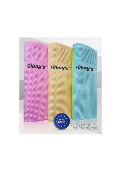 İlbay's Mikrofiber Temizlik Bezi 40x60 Cm 3'lü Belirtilmemiş