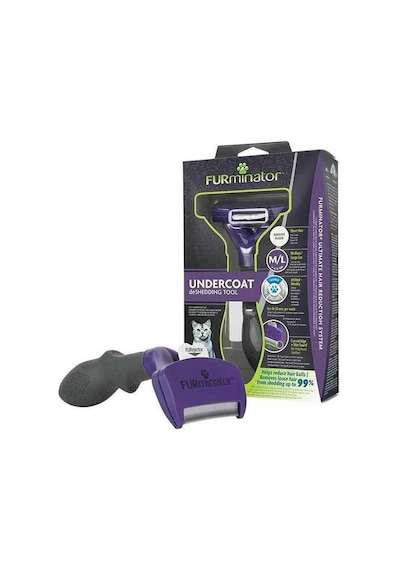 Furminator Kısa Tüylü Kedi Tarağı Large 407-691020